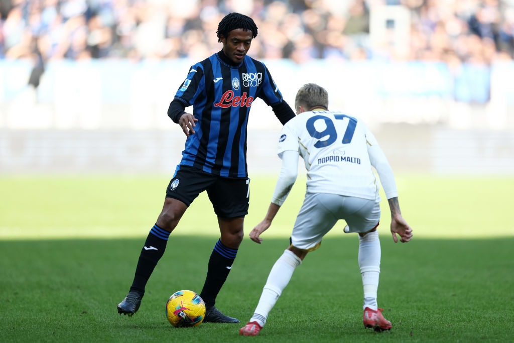 Cuadrado, lesione al bicipite femorale: salta l’Inter