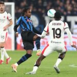 Lookman risponde a Ricci: è 1-1 tra Atalanta e Milan