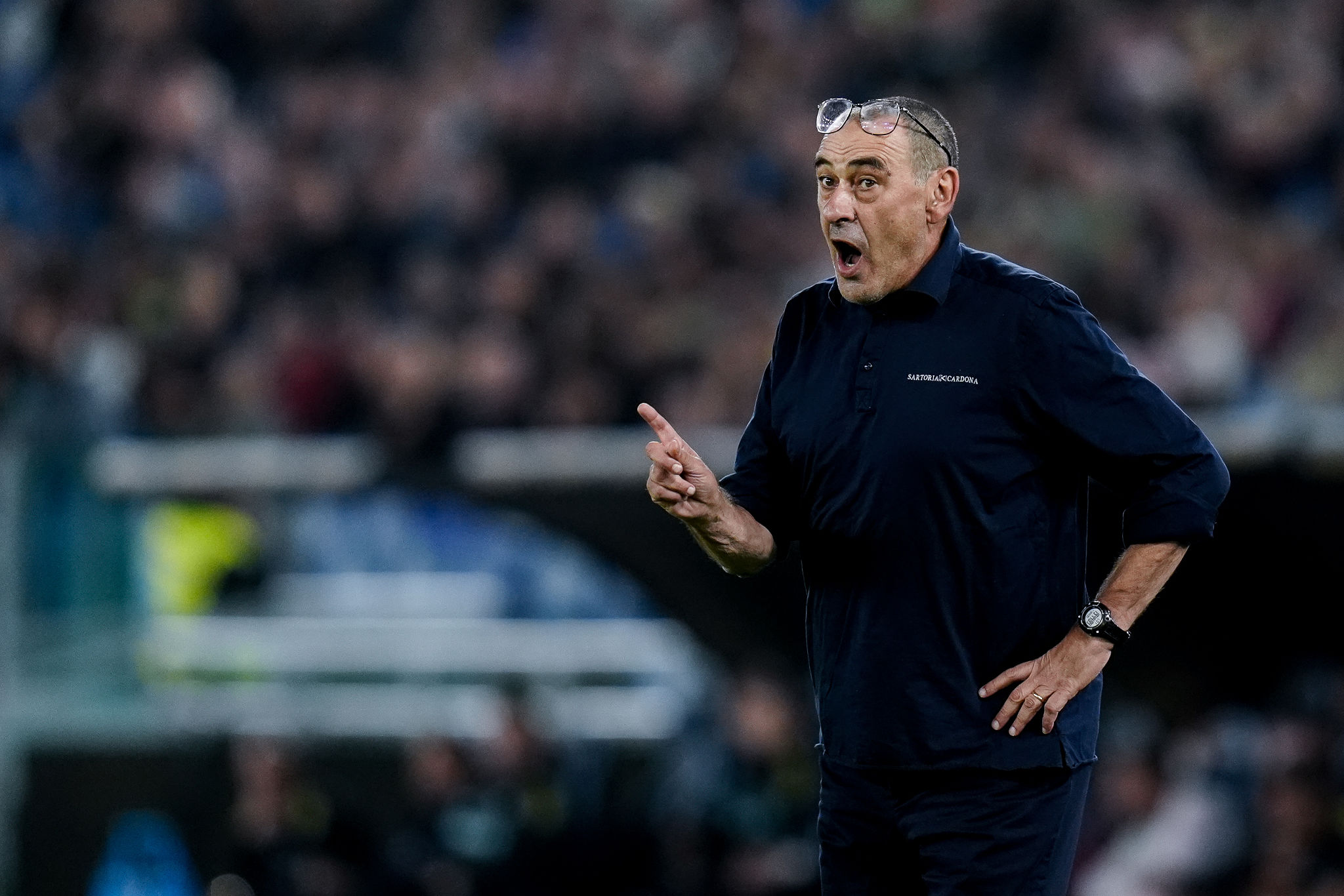 Sarri analizza la sconfitta: “L’Atalanta è in un momento di forma, noi abbiamo giocato con il cuore”