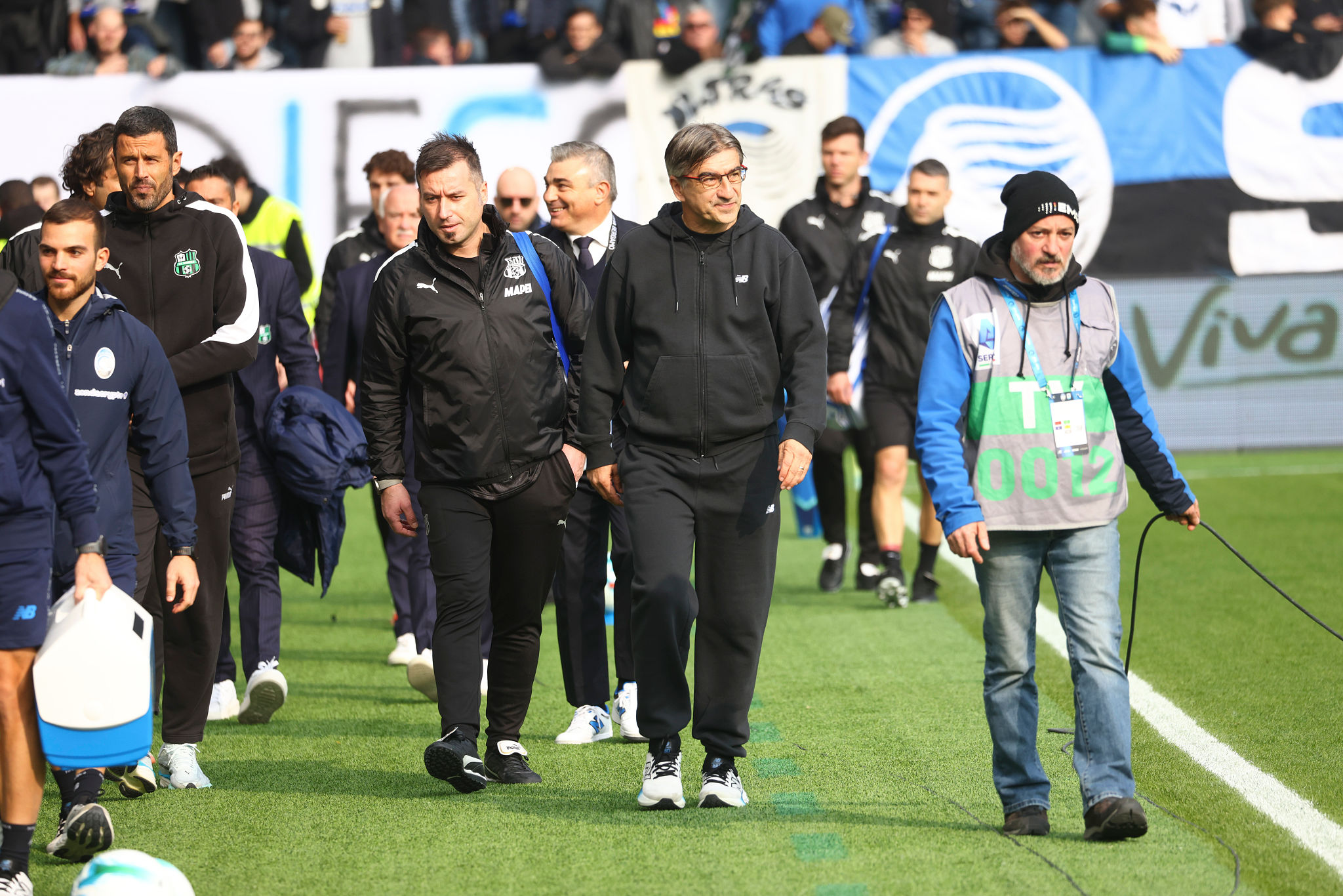Dura contestazione dei tifosi dell'Atalanta: nel mirino Juric e la squadra