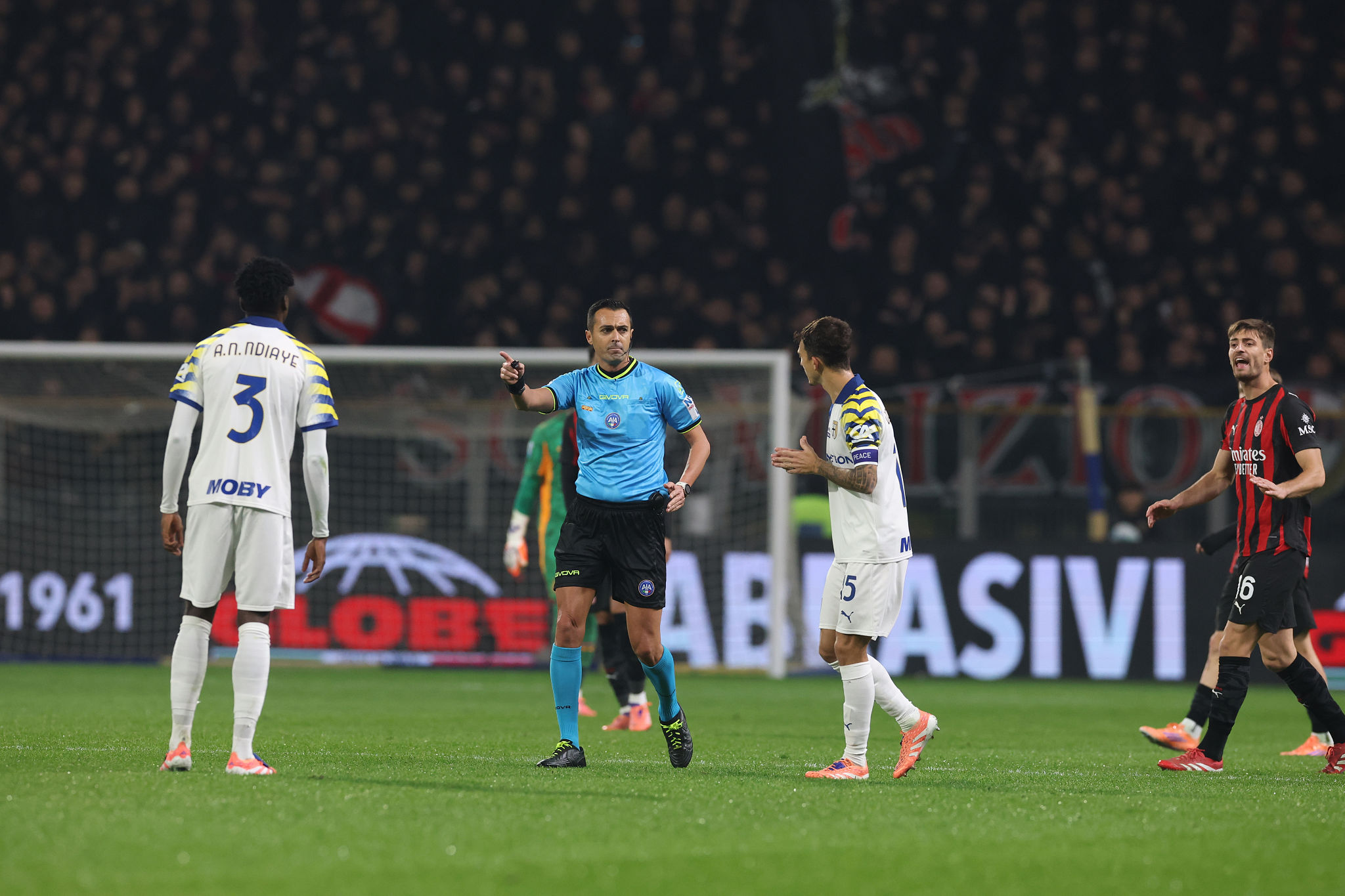 Napoli-Atalanta, designato l’arbitro: la sfida affidata a Di Bello