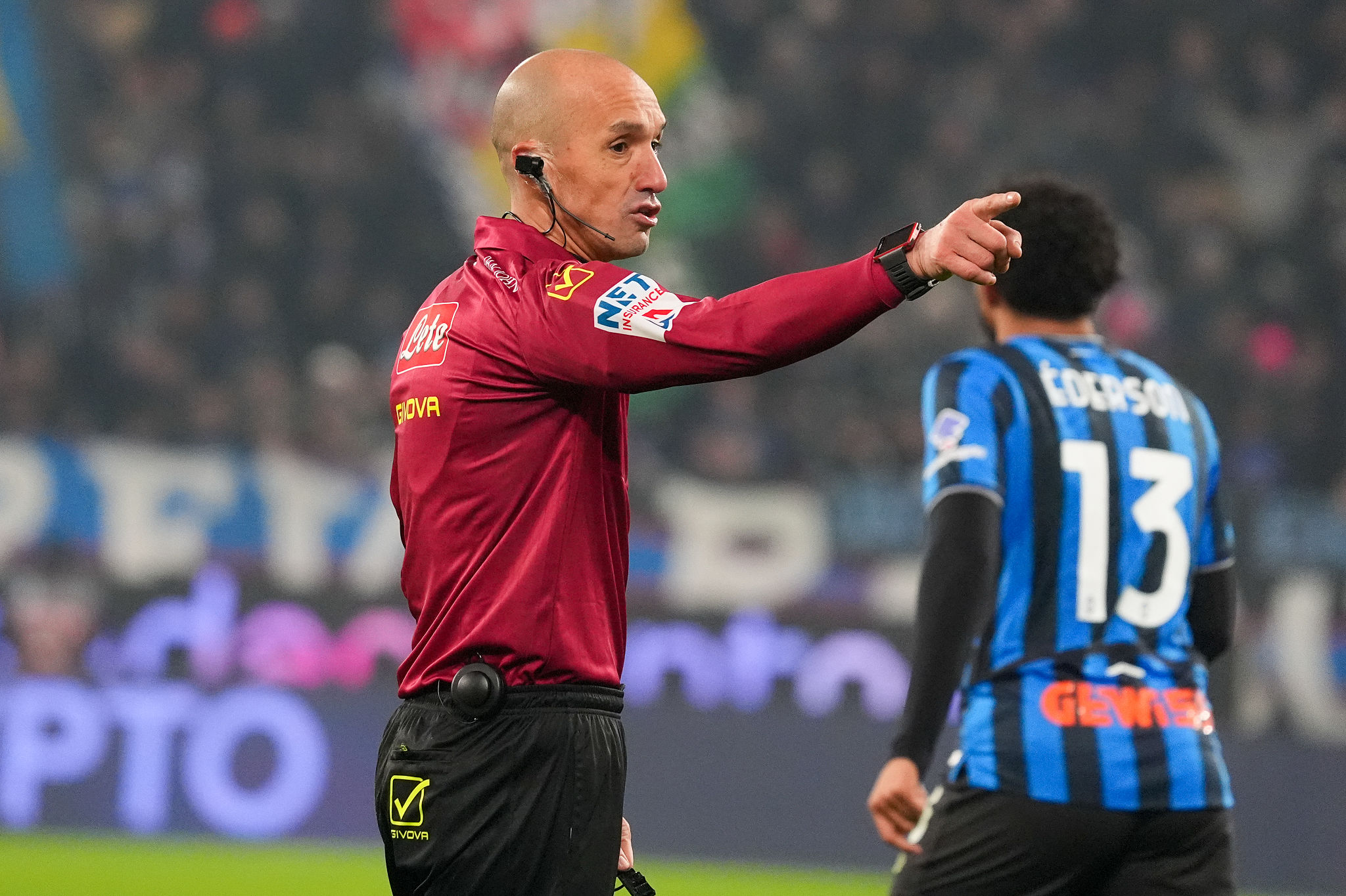 Atalanta-Roma, la revisione degli episodi arbitrali. Doppio giallo per Hermoso?