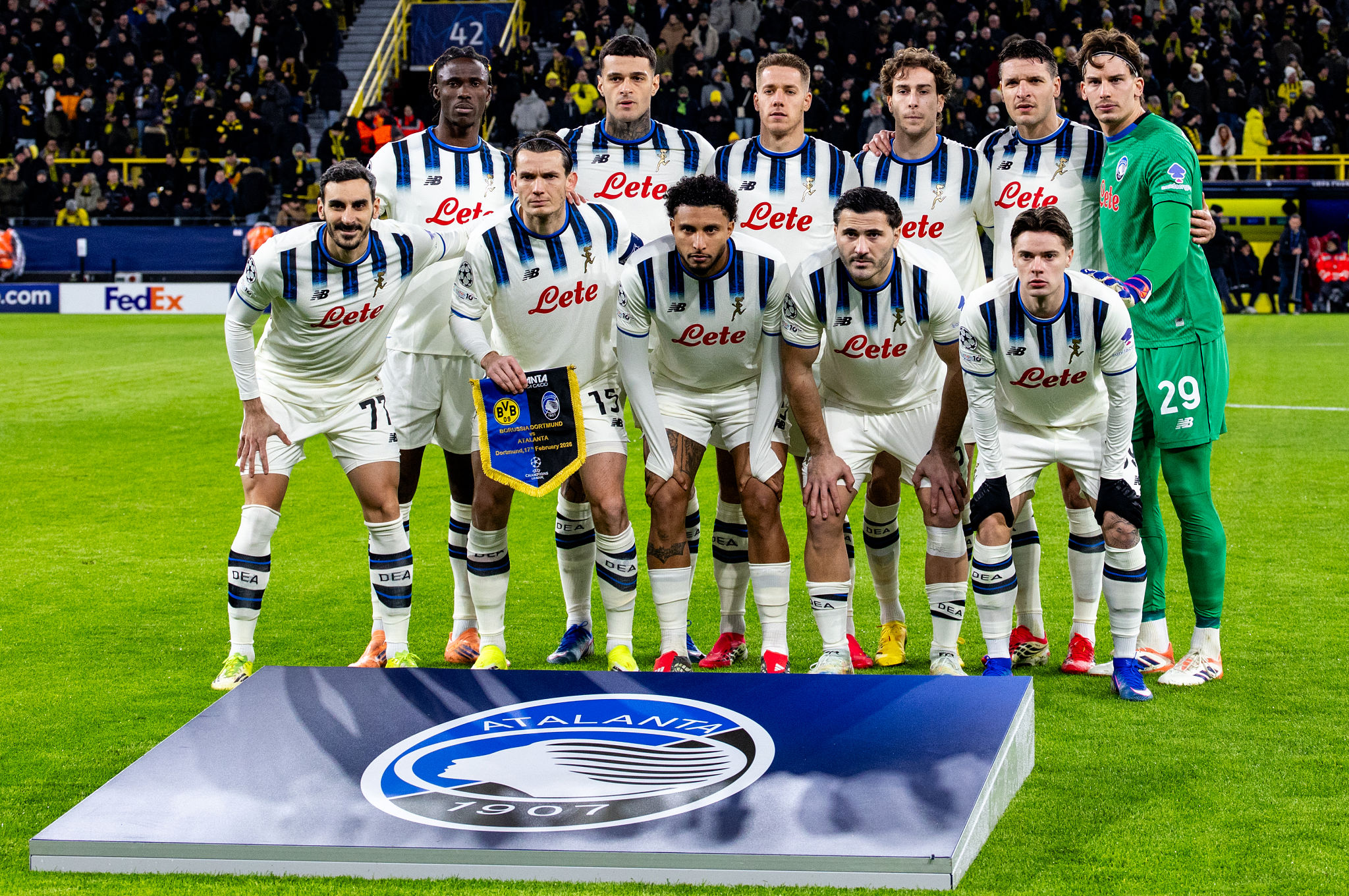 L’Atalanta aggrappata a Bergamo: serve un’impresa contro il Dortmund per salvare il calcio italiano