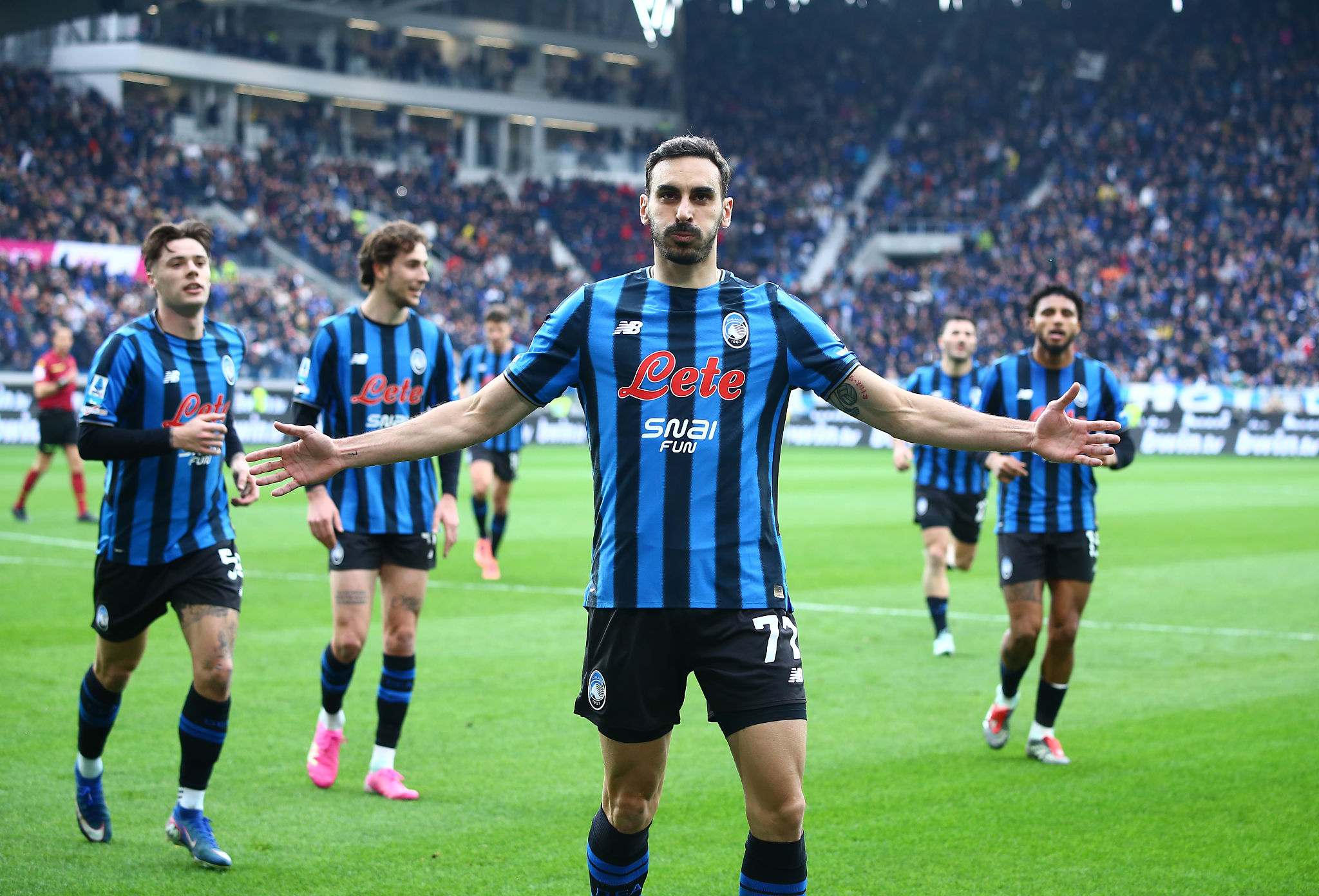 Decide Zappacosta: l'Atalanta batte il Verona 1-0 alla New Balance Arena