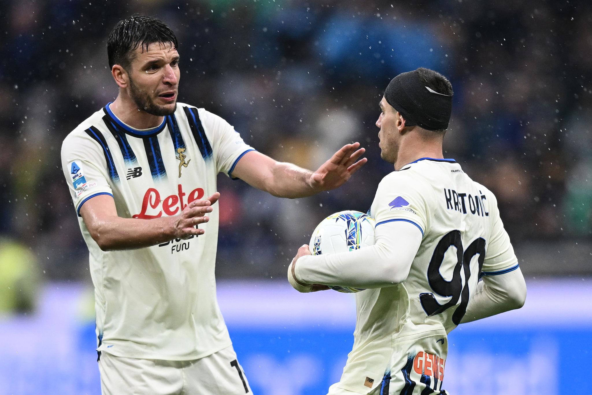 Krstovic, testa e gol per l’Atalanta: “Un onore giocare per questa maglia”