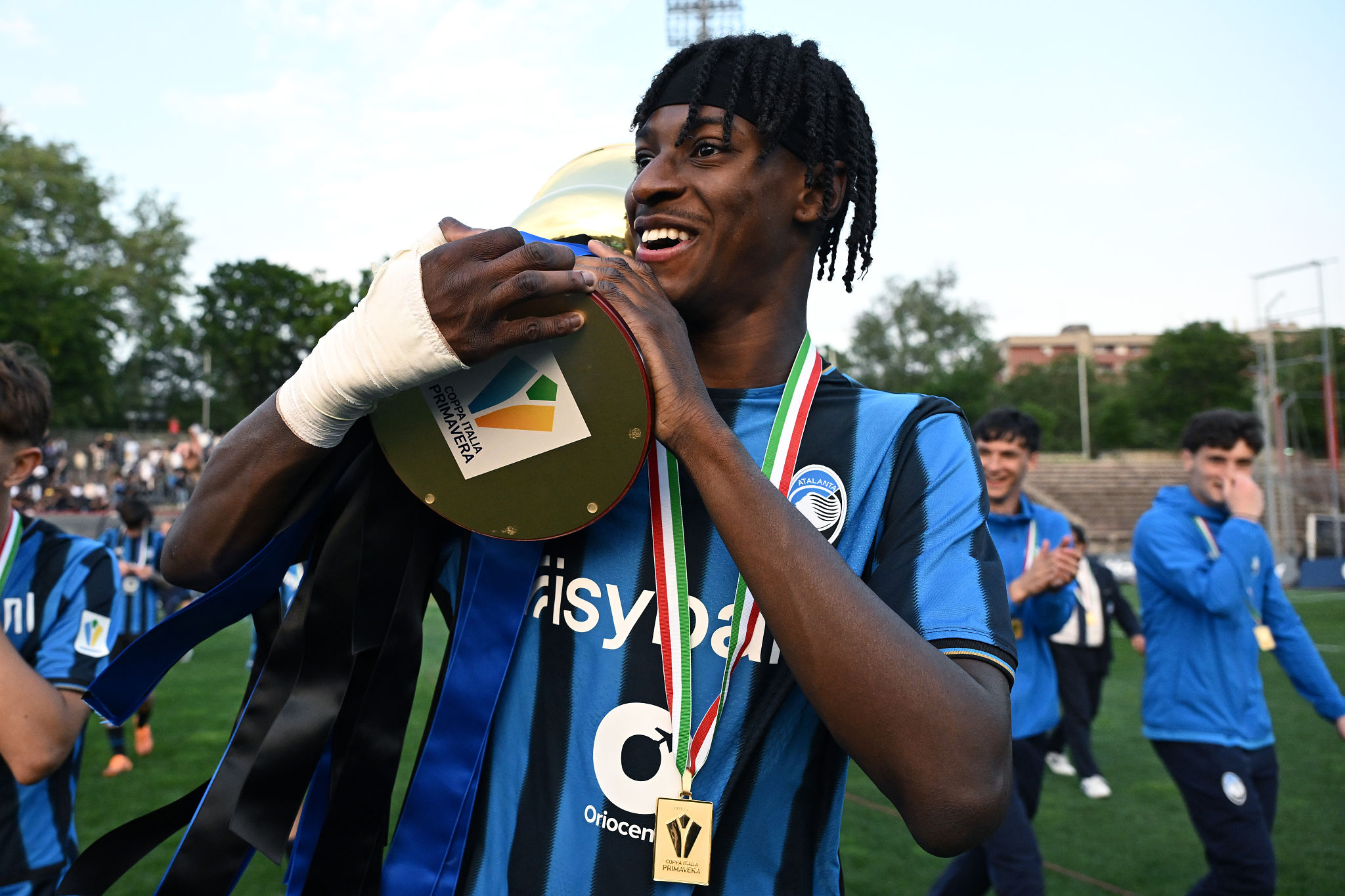 La Coppa Italia illumina la notte: festa per la Primavera con Percassi e Samaden