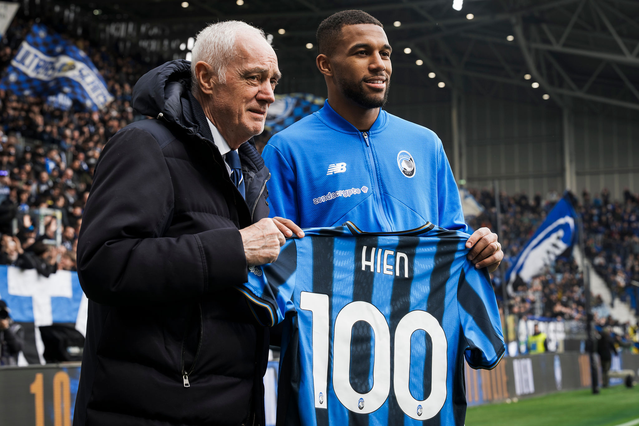 Compleanno Percassi, l’Atalanta festeggia il suo presidente