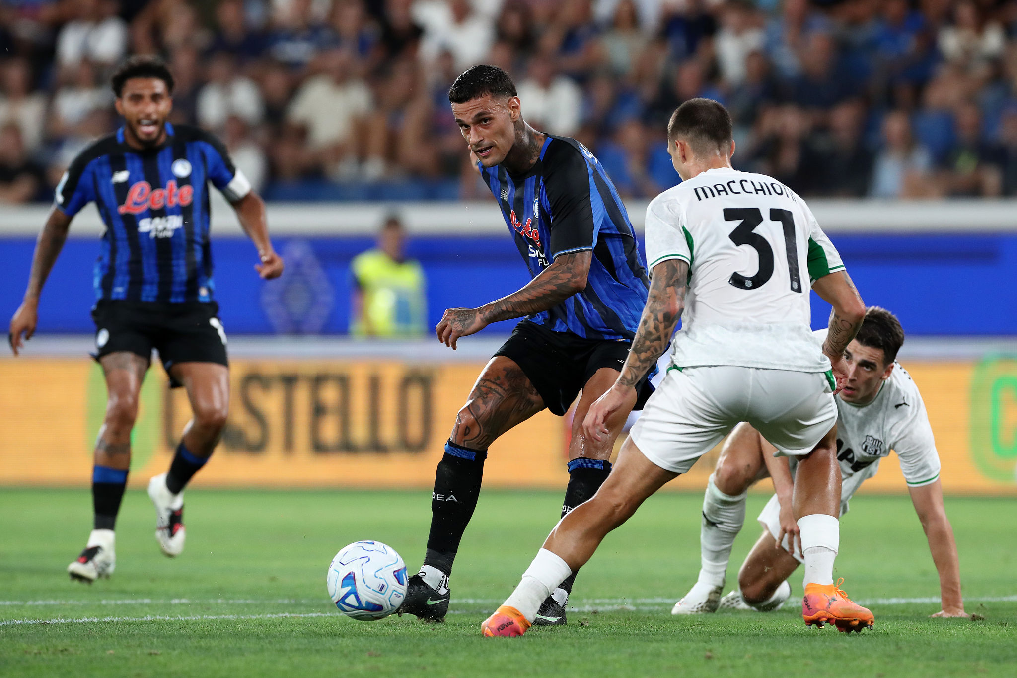 Scamacca regala la Conference League, Sarri: "Vittoria sottovalutata, Hapoel più forte di noi"