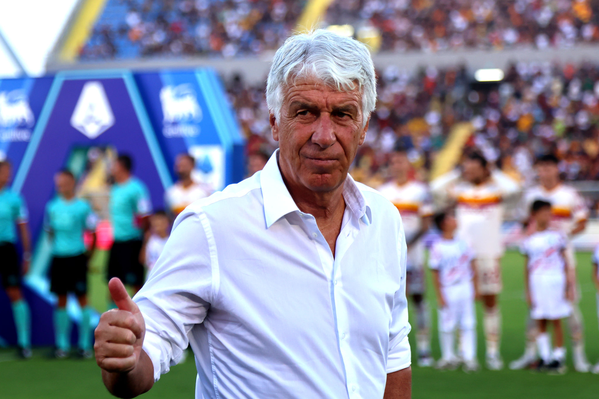 Gasperini elogia l’Atalanta: “È cresciuta”. Sarri atteso alla prova dell’Olimpico