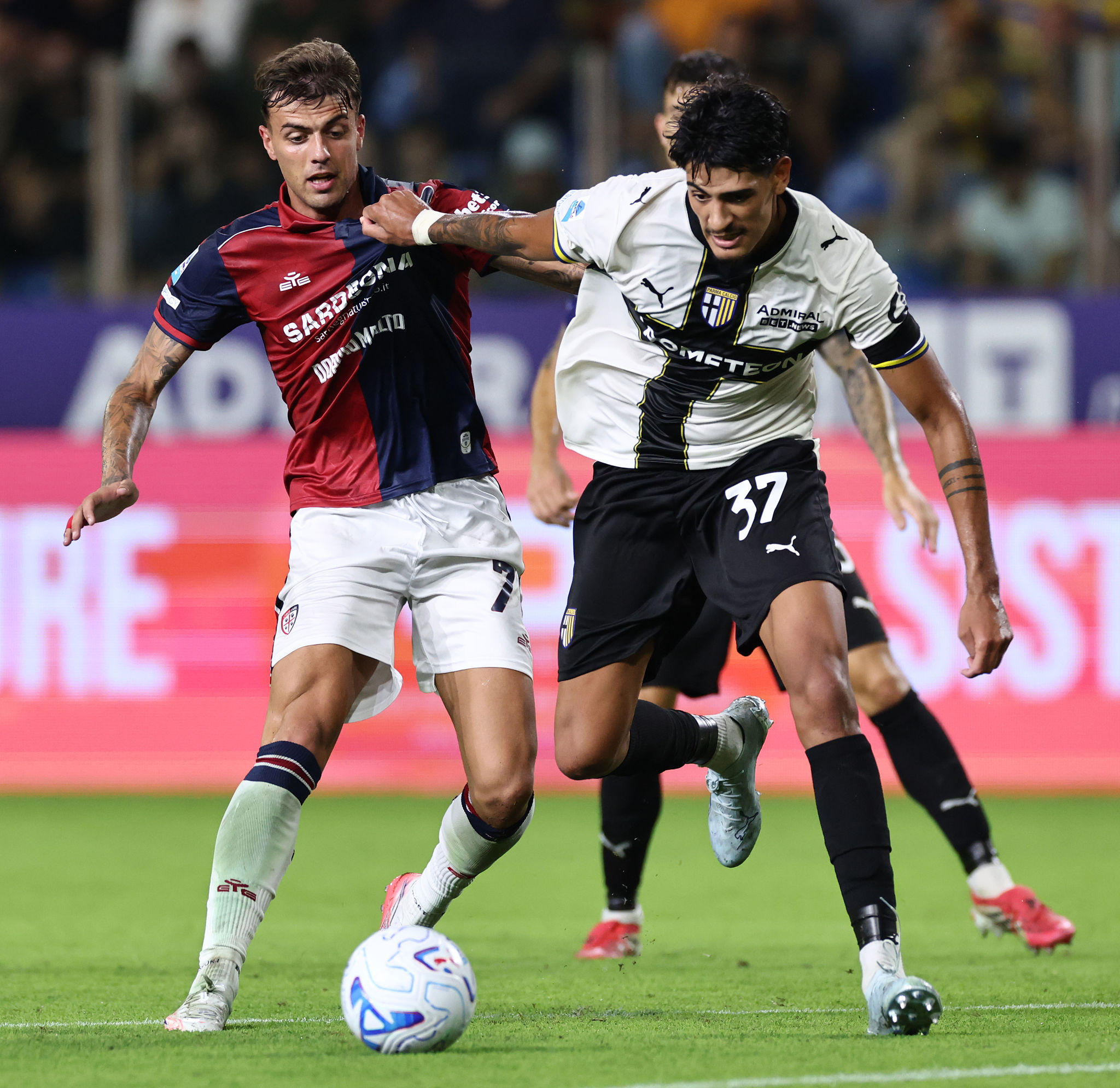 Un gol di Maldini basta al Cagliari, il prossimo avversario dell'Atalanta vince contro il Lecce