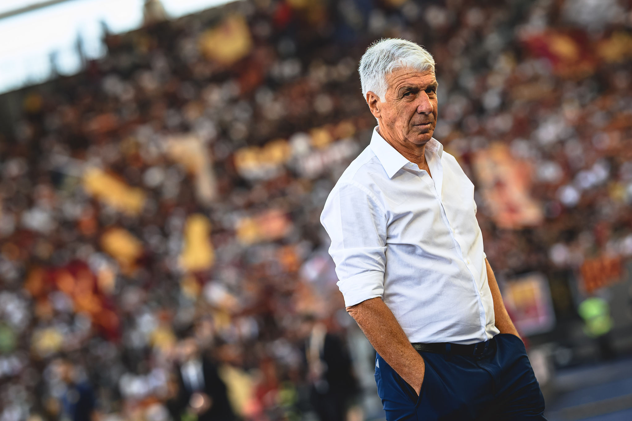Gasperini: «Roma esigente, ma chi lavora seriamente viene apprezzato»