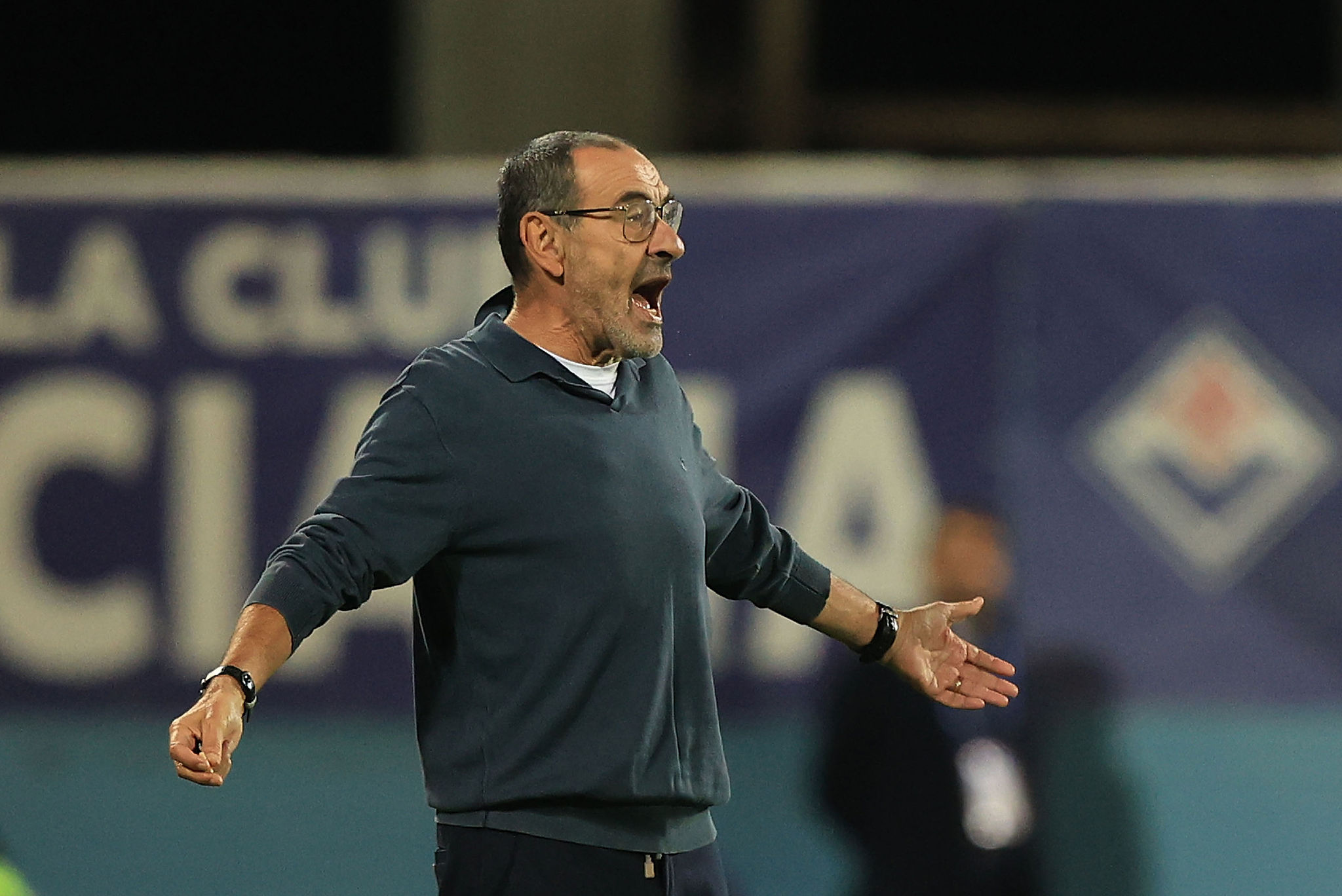 Fiorentina - Atalanta, Sarri ironico sugli infortuni: "Mi scappa da ridere"